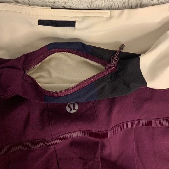 Lululemon Run: Pace Skort in plum, size 8 (long) - Picture 4 of 9